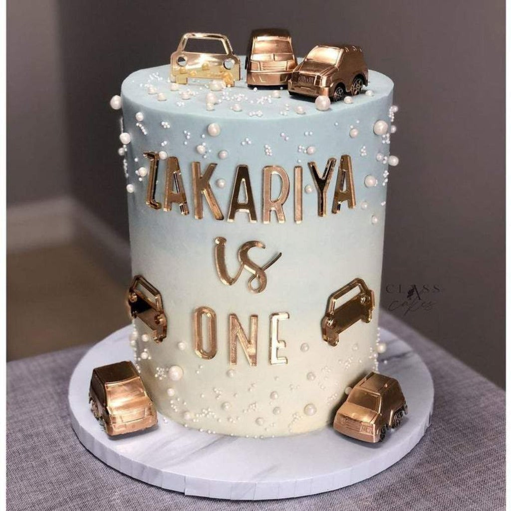 Acrylic Cake Charms Cake Letters Personalised Cake Name Cake 